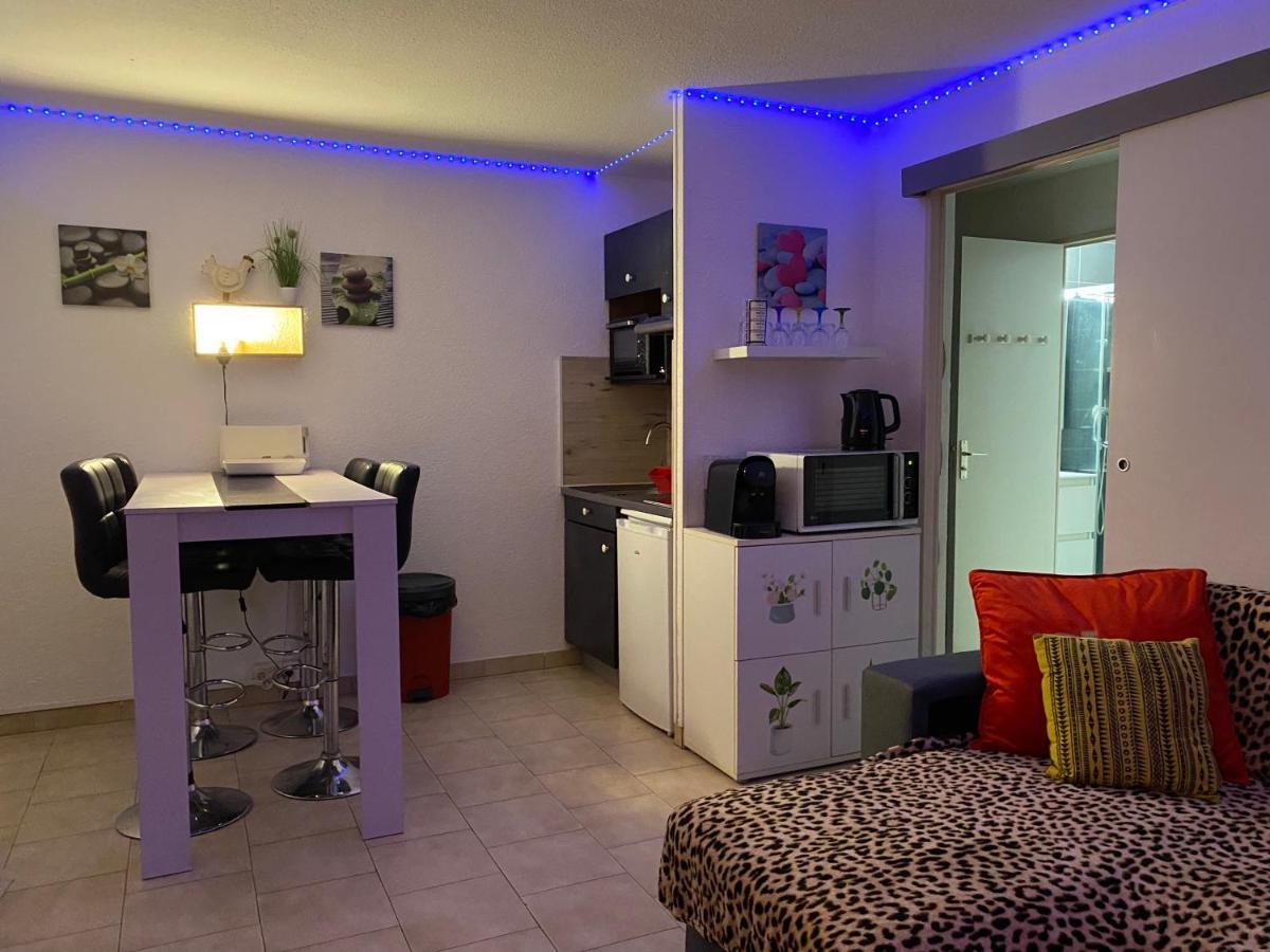 T2 RDC à Canet en Roussillon Europa 5 pers ,clim, piscine, tennis, parking Exterior foto