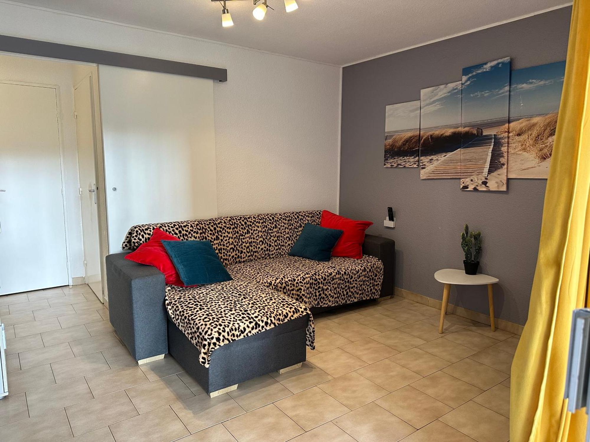 T2 RDC à Canet en Roussillon Europa 5 pers ,clim, piscine, tennis, parking Exterior foto