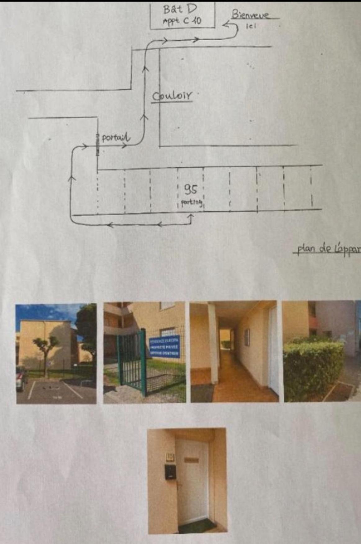 T2 RDC à Canet en Roussillon Europa 5 pers ,clim, piscine, tennis, parking Exterior foto