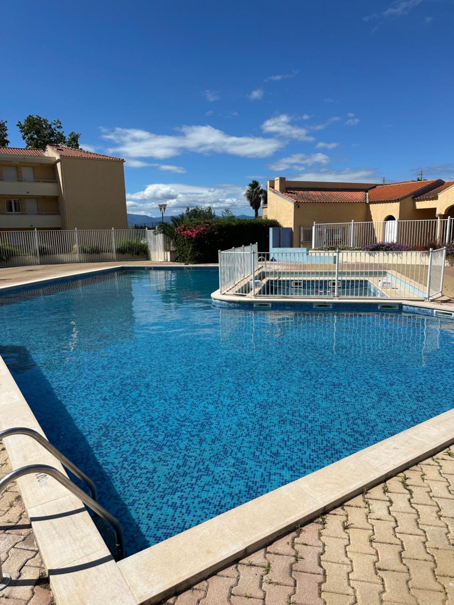 T2 RDC à Canet en Roussillon Europa 5 pers ,clim, piscine, tennis, parking Exterior foto