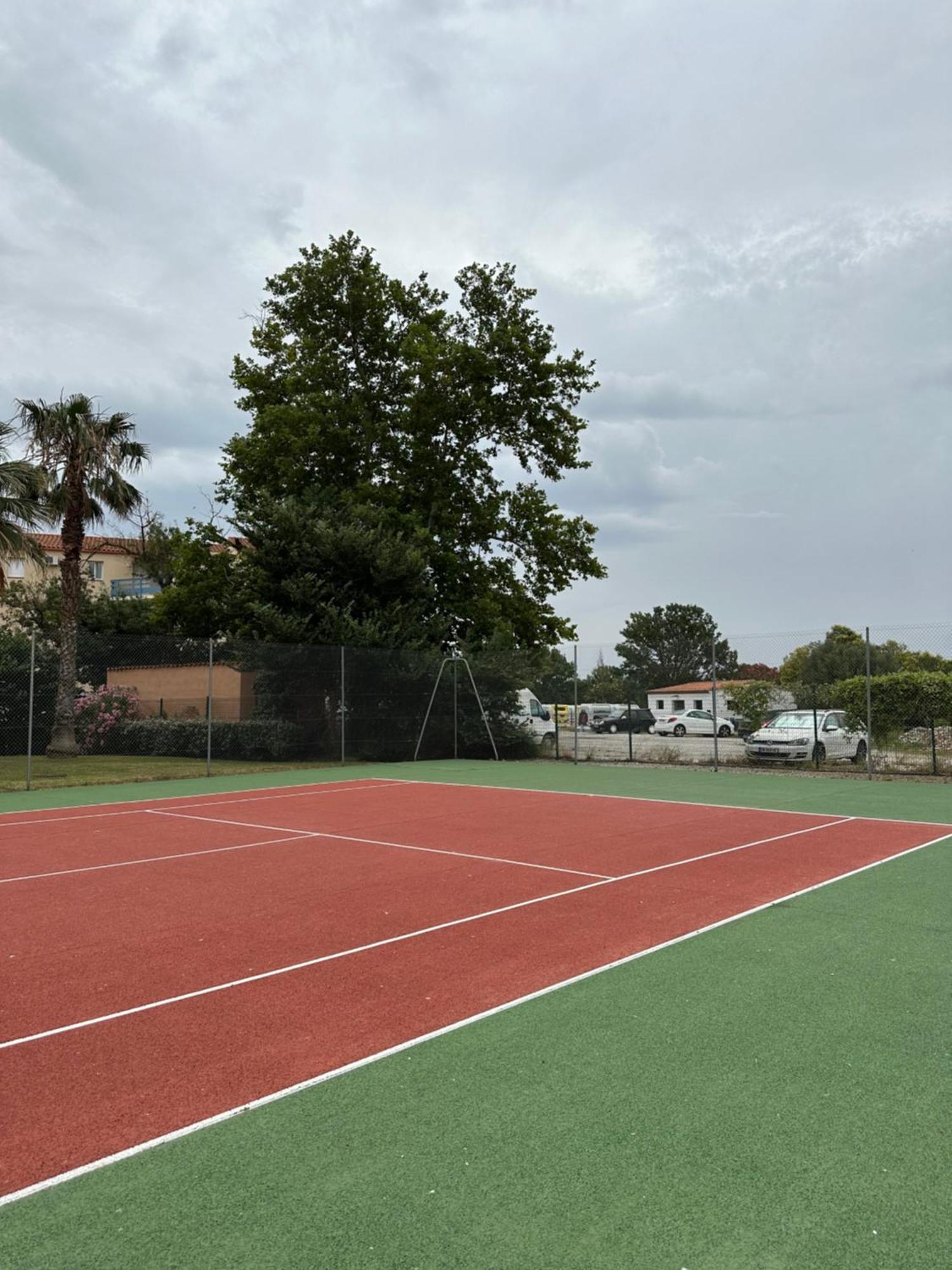 T2 RDC à Canet en Roussillon Europa 5 pers ,clim, piscine, tennis, parking Exterior foto