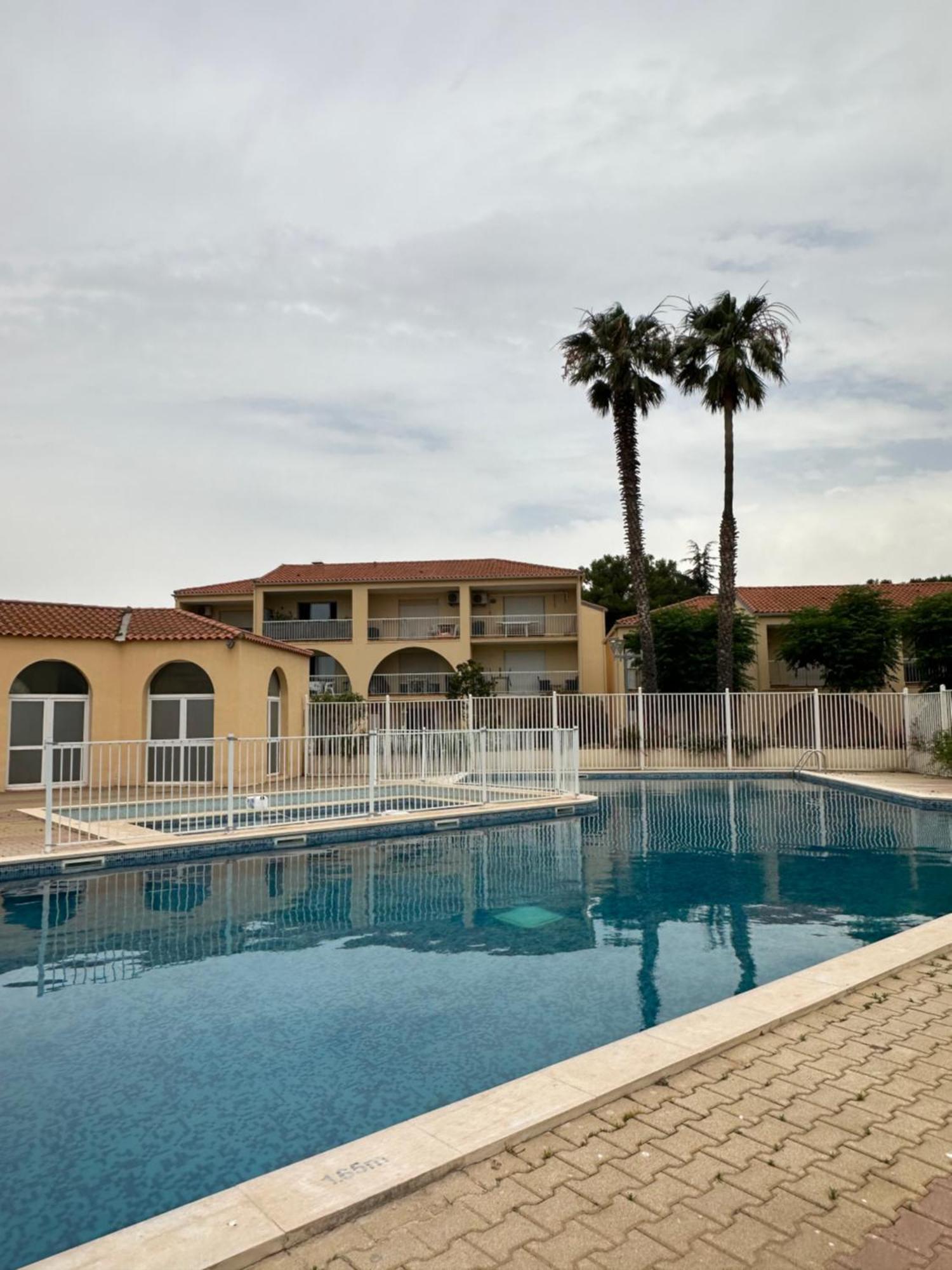 T2 RDC à Canet en Roussillon Europa 5 pers ,clim, piscine, tennis, parking Exterior foto